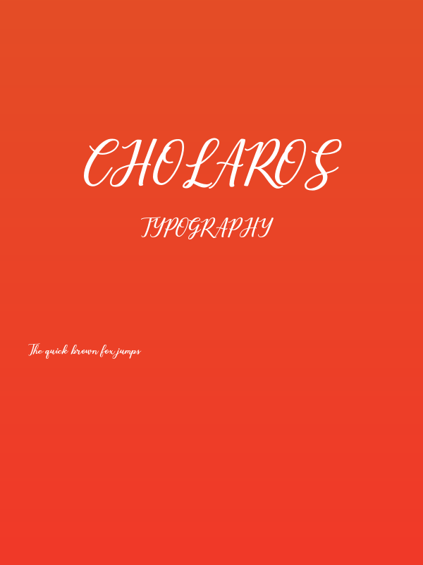 Cholaros Poster