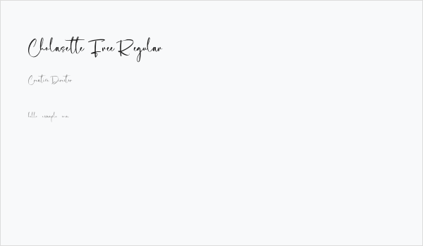 Cholasette Free Regular Business Card