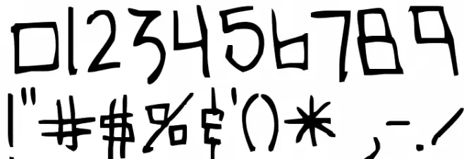 Cholo Font OTHER CHARS