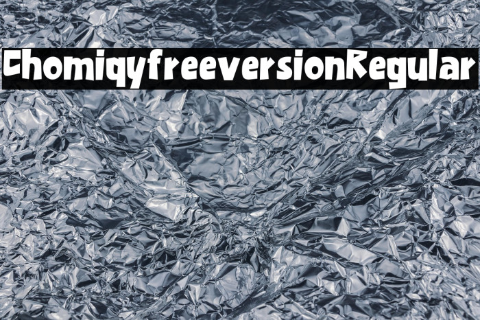 Chomiqy free version Regular Example 3