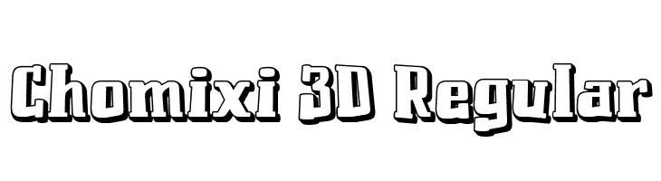Chomixi 3D Regular 