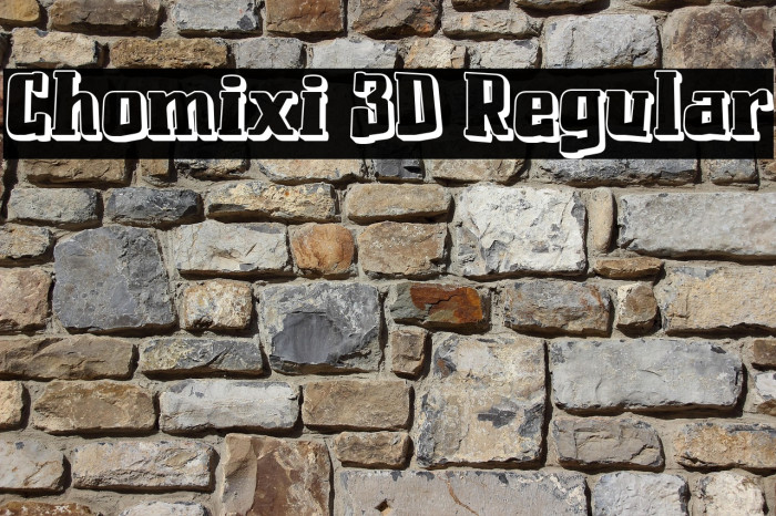 Chomixi 3D Regular Example 1