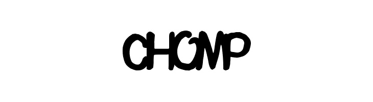 Chomp Font
