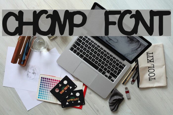 Chomp Font examples