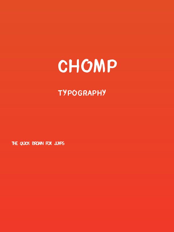 Chomp Poster