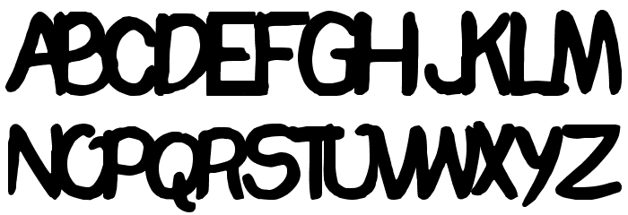 Chomp Font LOWERCASE