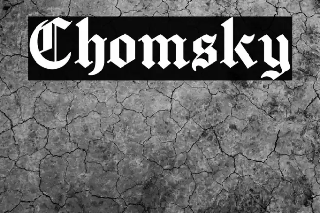 Chomsky Font examples