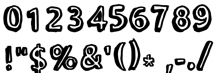 Chonkies Font OTHER CHARS