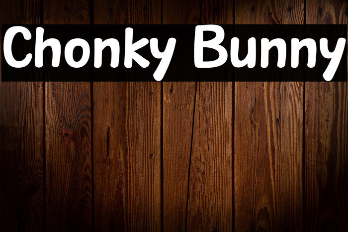 Chonky Bunny Example 1