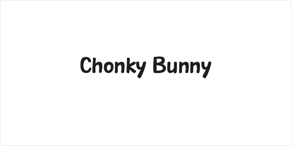 Chonky Bunny Logo