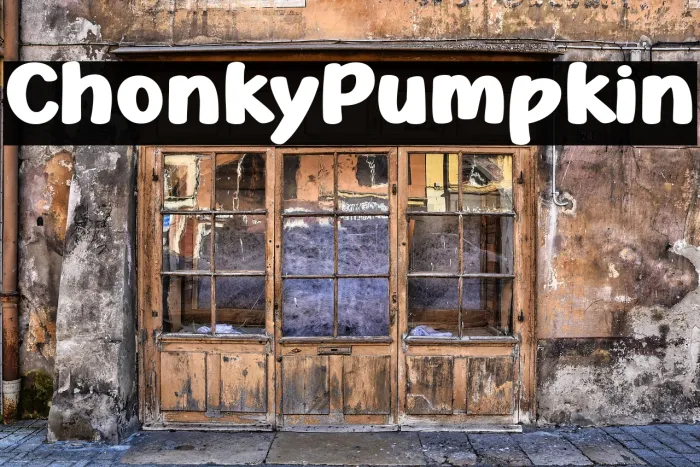 Chonky Pumpkin Example 1