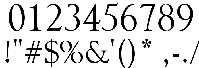 Chooka Zoon Font OTHER CHARS