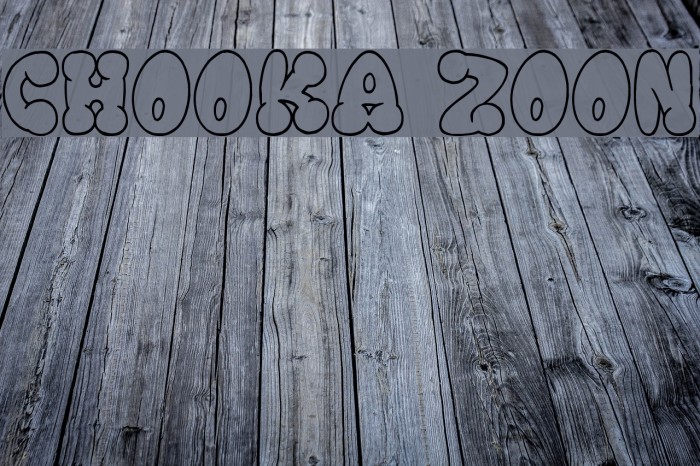 Chooka Zoon Font examples