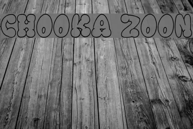 Chooka Zoon Fonte examples