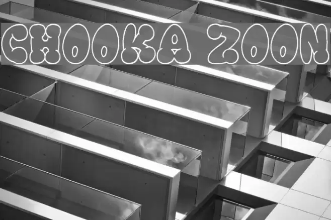 Chooka Zoon Fonte examples