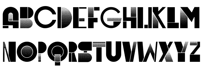Chop Regular Font LOWERCASE