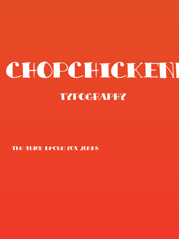 ChopChickennBeef Poster