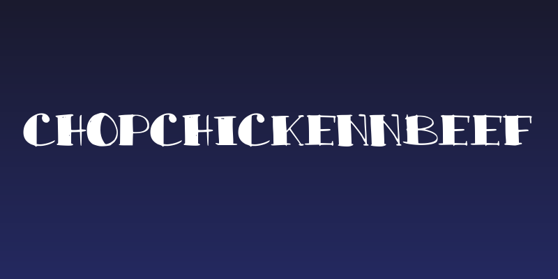 ChopChickennBeef Social Header