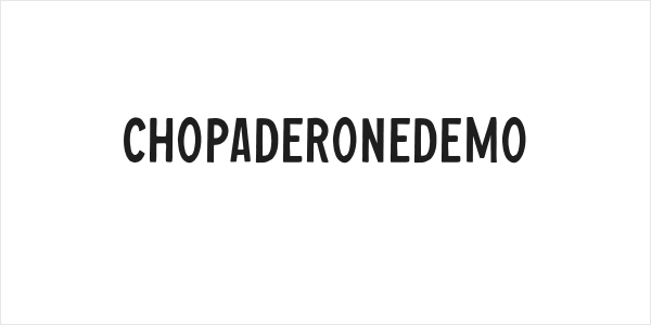 ChopaderOneDEMO Logo
