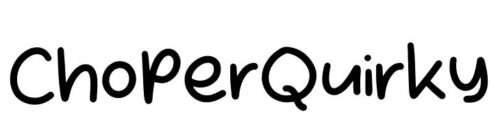 Choper Quirky  font caratteri gratis
