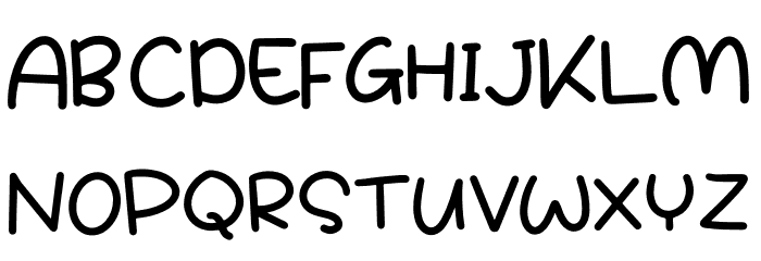 Choper Quirky Font UPPERCASE