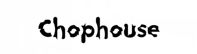 Chophouse  baixar fontes gratis