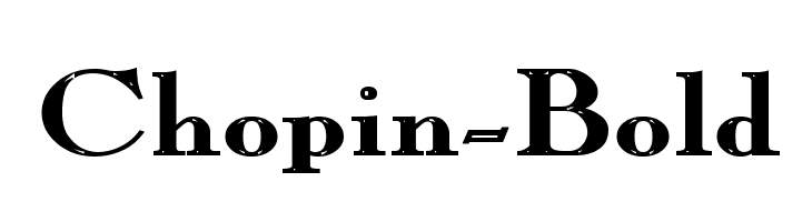 Chopin-Bold Fuentes