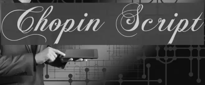 Chopin Script Font examples