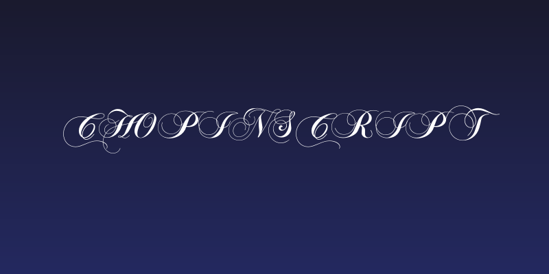 ChopinScript Social Header