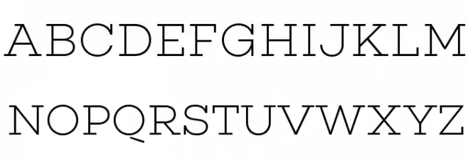 Choplin ExtraLight-DEMO 字体 大写