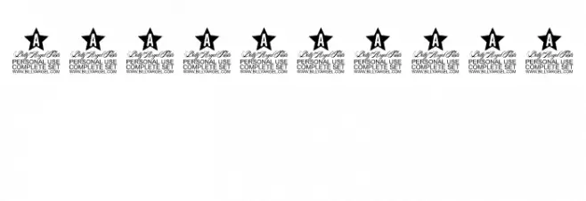 Choppers Personal Use Font OTHER CHARS