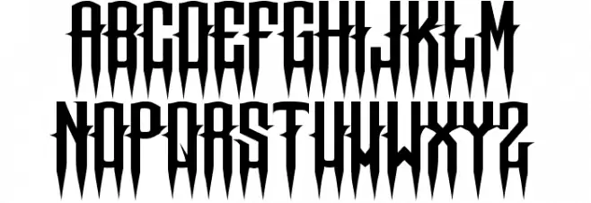 Chops chopS Regular フォント 大文字
