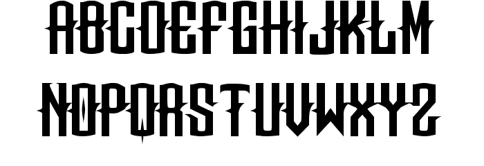 Chops chopS Regular Font LOWERCASE