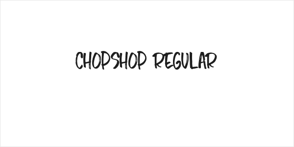 Chopshop Regular Logo