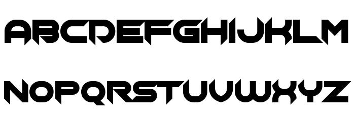 Chopsic Font LOWERCASE
