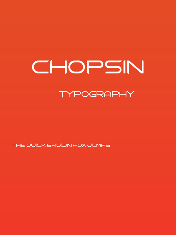 Chopsin Poster