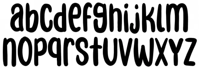 Chopsticks फ़ॉन्ट लोअरकेस