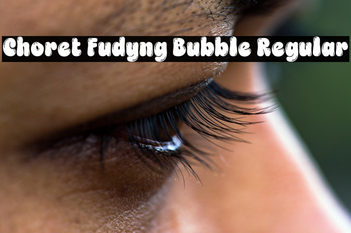 Choret Fudyng Bubble Regular Example 1