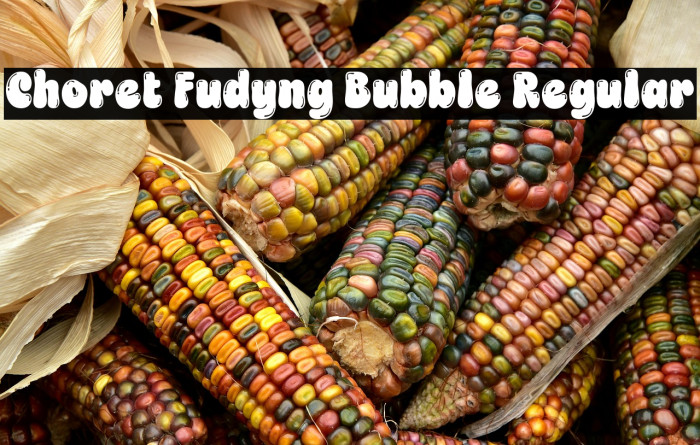 Choret Fudyng Bubble Regular Example 3