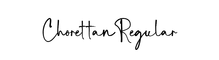 Chorettan-Regular  Fuentes Gratis Descargar