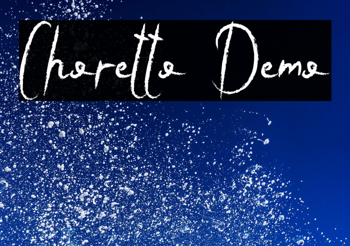 Choretto Demo Example 3
