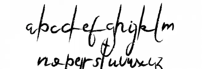 Choretto Demo Шрифта строчной