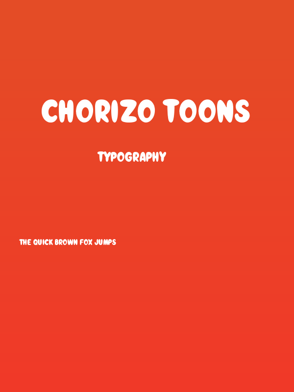 Chorizo Toons Poster