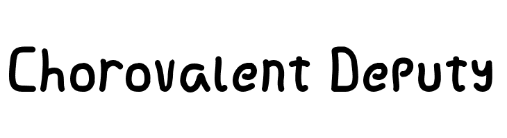 Chorovalent Deputy  Free Fonts Download