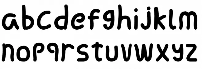 Chorovalent Deputy Caratteri MINUSCOLO