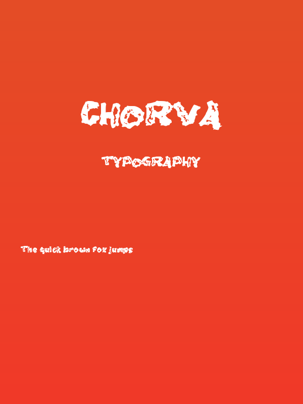 Chorva Poster