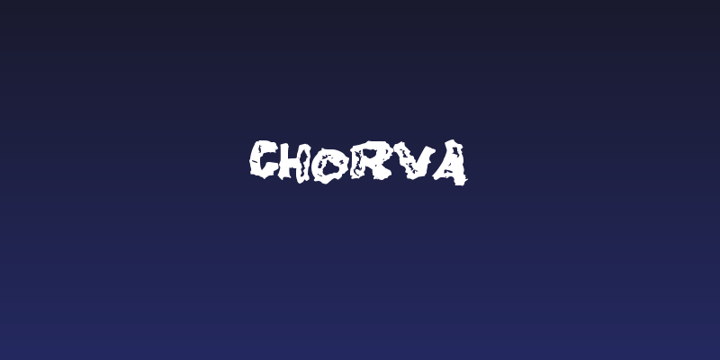 Chorva Social Header