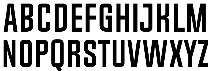 Chosence Bold Font LOWERCASE