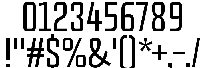 Chosence Light Font OTHER CHARS