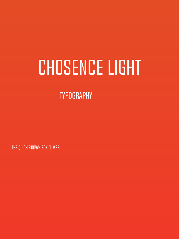 Chosence Light Poster